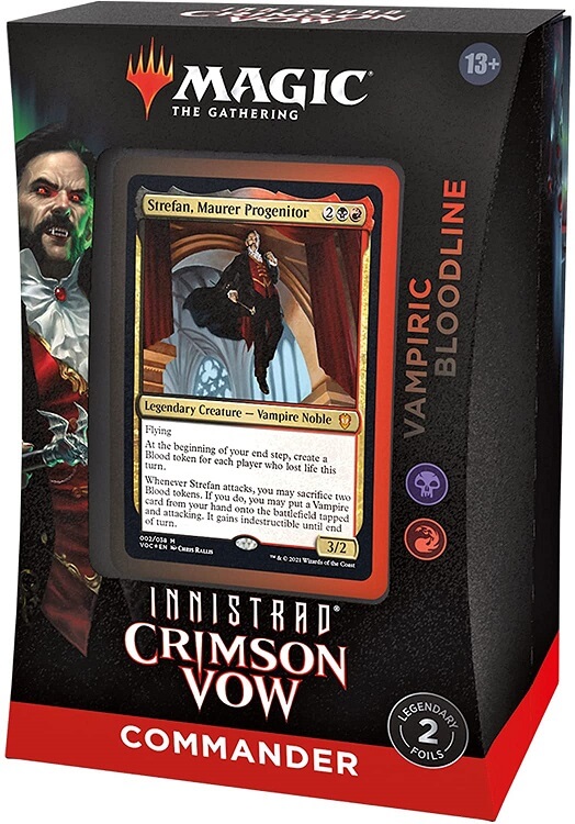 Magic The Gathering Innistrad Crimson Vow Commander Deck - Vampiric Bloodline