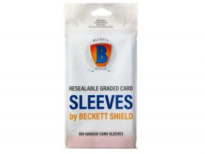 Beckett Shield Graded Sleeves Team Bags 100 Count Pack
