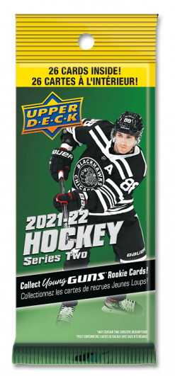 2021-22 Upper Deck Series 2 Hockey Fat Pack Box