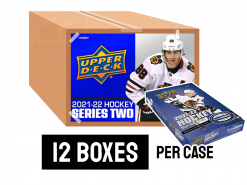 21-22 Upper Deck Series 2 Hobby Hockey Box - 12 boxes per case