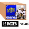 2021-22 Upper Deck Series 2 Hockey Hobby Case (12 Boxes)
