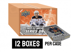 22-23 Upper Deck Series 1 Hobby Hockey Box Case - 12 boxes per case