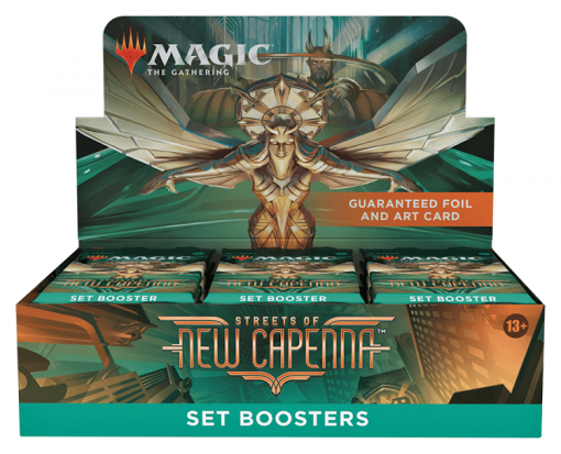 Magic The Gathering Streets of New Capenna Set Booster Sealed Box