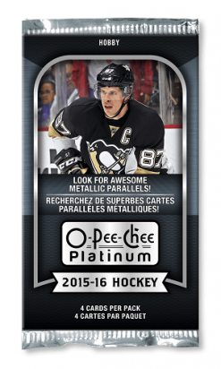 2015-16 UD O-Pee-Chee Platinum Hockey Hobby Pack