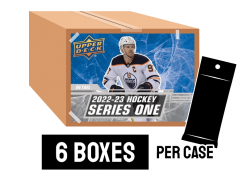 22-23 Upper Deck Series 1 Retail - 6 fat pack boxes per case