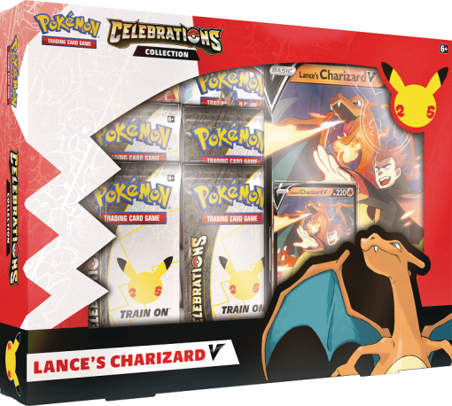 Pokemon Celebrations Lance's Charizard V Box