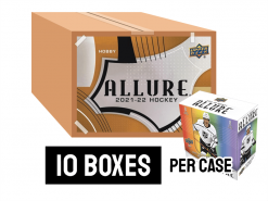 21-22 Upper Deck Allure Hockey Hobby Case - 10 boxes per case