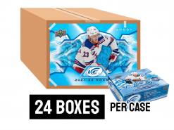 21-22 Upper Deck Ice Hockey Hobby Case - 24 boxes per case