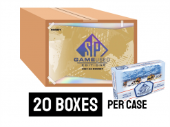 21-22 Upper Deck SP Game Used Hockey Hobby Case - 20 boxes per case