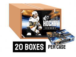 21-22 Upper Deck SPx Hockey Hobby Case - 20 boxes per case
