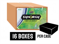 21-22 Upper Deck Synergy Hockey Hobby Case - 16 boxes per case