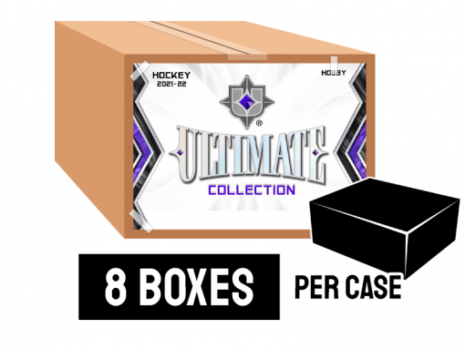 21-22 Upper Deck Ultimate Hockey Hobby Case - 8 boxes per case