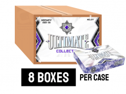 21-22 Upper Deck Ultimate Hobby Hockey Box Case - 8 boxes per case