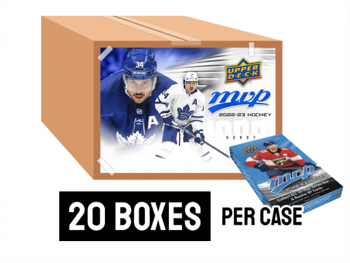 22-23 Upper Deck MVP Hockey Hobby Case - 20 boxes per case