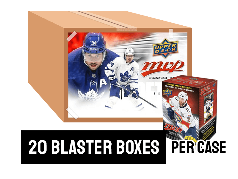 2022-23 Upper Deck MVP Hockey Trading Cards Blaster Box