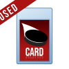Used Semi-Rigid Card Holder (Various Companies)