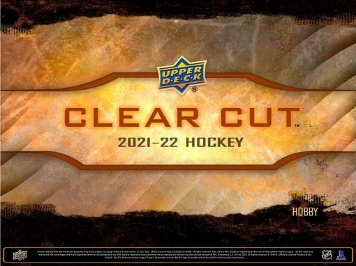 2021-22 Upper Deck Clear Cut Hockey Hobby Box