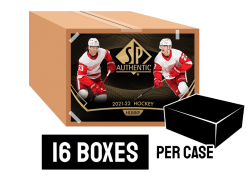 21-22 SP Authentic Hockey Hobby Case - 16 boxes per case