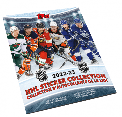 2022-23 Topps NHL Stickers Hockey Album