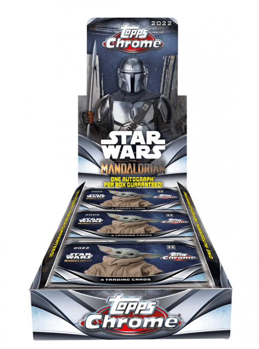 2022 Topps Star Wars The Mandalorian Chrome Beskar Hobby Box