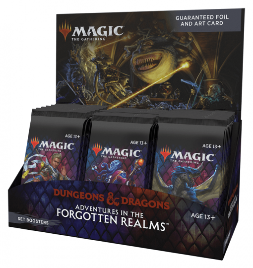 Magic The Gathering Adv Forgotten Realms Set Sealed Booster Box