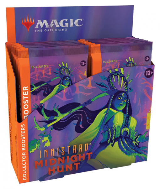 Magic The Gathering Innistrad Midnight Hunt Sealed Collector Booster Box
