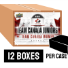 2022 Upper Deck Team Canada World Juniors - 12 boxes per case