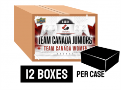 2022 Upper Deck Team Canada World Juniors - 12 boxes per case