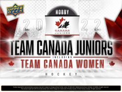 2022 Upper Deck Team Canada World Juniors Hockey Hobby Box