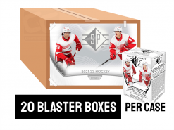 21-22 Upper Deck SP Retail Hockey Blaster Box Case - 20 blaster boxes per case