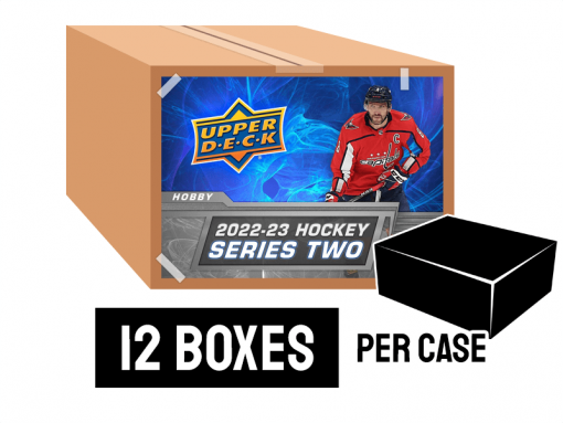 22-23 Upper Deck Series 2 - 12 boxes per case