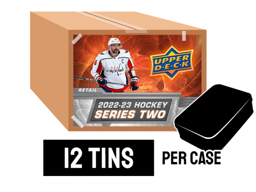 22-23 Upper Deck Series 2 Retail - 12 tins per case