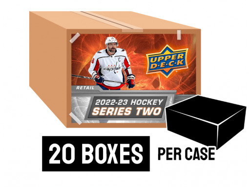 22-23 Upper Deck Series 2 Retail - 20 boxes per case