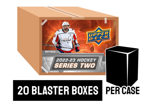 22-23 Upper Deck Series 2 Retail - 20 blaster boxes per case
