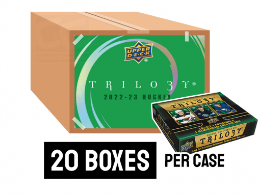 22-23 Upper Deck Trilogy Hobby Hockey Box Case - 20 boxes per case