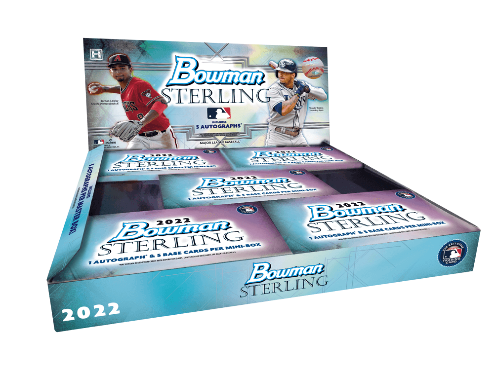 2022 Bowman Sterling Baseball Hobby Box CloutsnChara