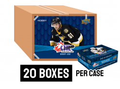2021-22 Upper Deck CHL Hockey - 20 boxes per case