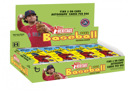 2022 Topps Heritage Minor League Baseball Hobby Box
