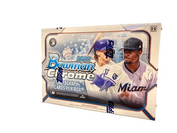 2022 Bowman Chrome Baseball Jumbo HTA Hobby Box - CloutsnChara