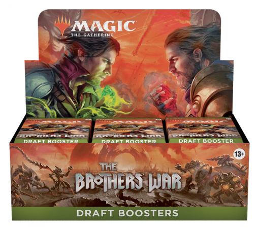 Magic The Gathering The Brothers War Draft Sealed Booster Box