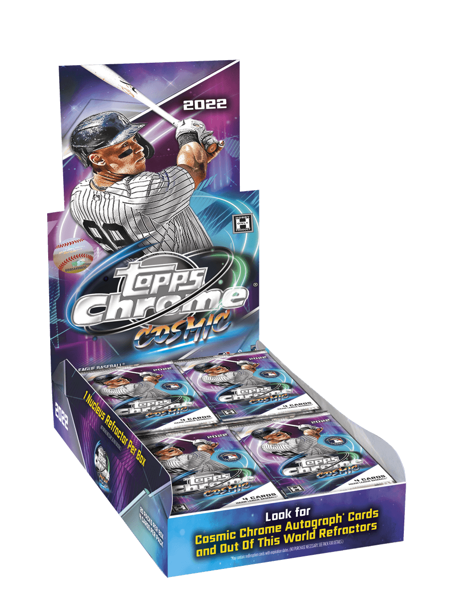 2022 Topps Cosmic Chrome Baseball Hobby Box CloutsnChara