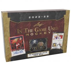 2022-23 Leaf In The Game Used Hockey Box