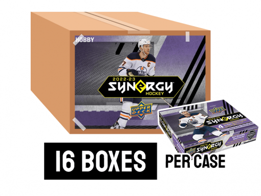 22-23 Upper Deck Synergy Hobby Hockey Box Case - 16 boxes per case