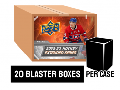 22-23 Upper Deck Extended Hockey Blaster Case - 20 blaster boxes per case