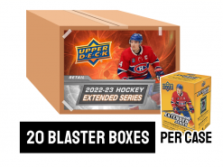 22-23 Upper Deck Extended Hockey Blaster Box Case - 20 blaster boxes per case