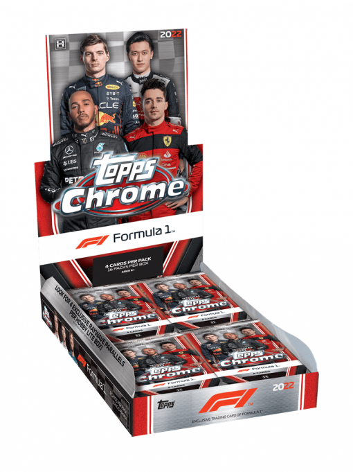 2022 Topps Chrome Formula 1 Racing Hobby Lite Box
