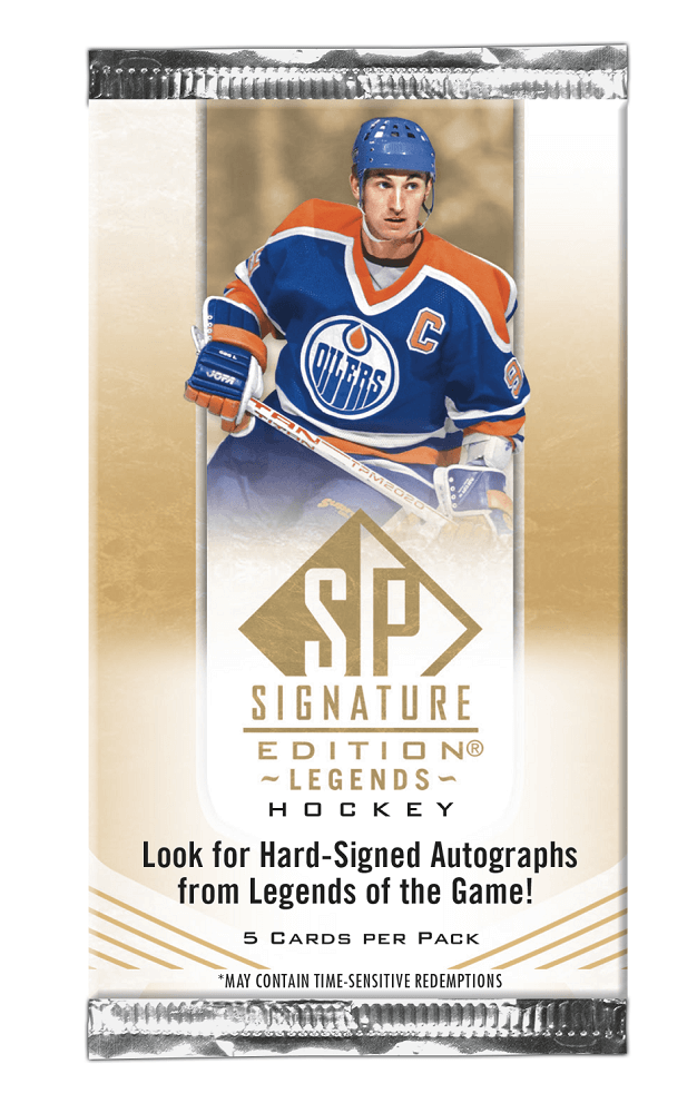 2020-21 Upper Deck SP Signature Edition Legends Hockey Hobby Pack