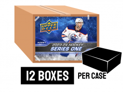 23-24 Upper Deck Series 1 Hobby Hockey Case - 12 boxes per case