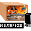 23-24 Upper Deck Series 1 Retail Hockey Blaster Case - 20 blaster boxes per case