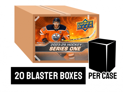 23-24 Upper Deck Series 1 Retail Hockey Blaster Case - 20 blaster boxes per case